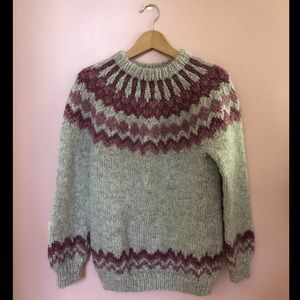 100% Icelandic wool sweater